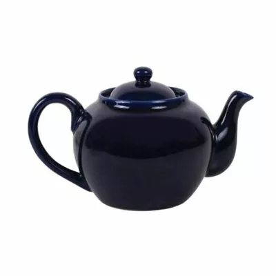 HIC Teapot With Stainless Steel Infuser Cobalt • $18.99