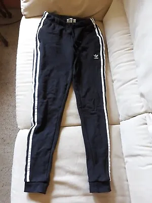 $24.99 • Buy Adidas Black Track Pants Size 6 (Suit XS, S)