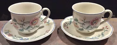 Set Of 2 Villeroy & Boch Delia Cups & Saucers • $24.99