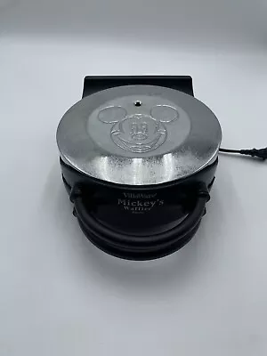 VillaWare Mickey's Waffler Disney Mickey Mouse Waffle Maker Tested Working • $29.99