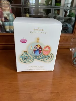 Hallmark 2009 Disney Keepsake Her Moment To Shine Cinderella Ball Coach Ornament • $19.99