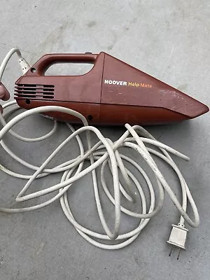 Hoover Help Mate Handheld Vacuum Cleaner S1059 Car Detail Long Cord Tested Vtg • $11.99