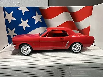 Red Ford Mustang 1964 1/2 Die-Cast Model Car 1:43 Classic Vehicles New In Box • $35