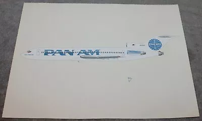 Vintage Pan Am Clipper Pathfinder N555pe Hand Painted Signed Hurley • $29.99