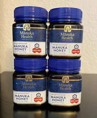 Manuka Health New Zealand Manuka Honey 🍯 MGO 400+ 8.8oz (250g) -4PACKS Of 8.8oz • $91.99