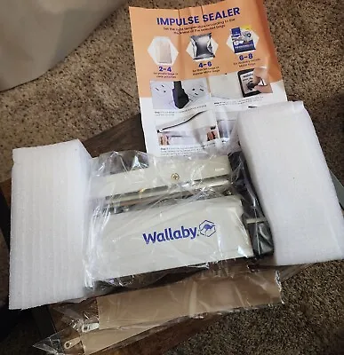 Wallaby 8   Impulse Sealer - Manual Heat Sealer Machine For Mylar Bags  • $25