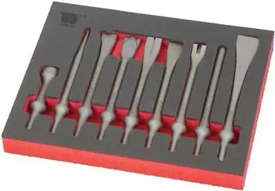 £54.95 • Buy Welzh Werkzeug Vibration Air Hammer Chisel Adaptors 9-Piece Set 1070-17-WW