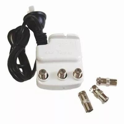 $59.90 • Buy Kingray 2way F Splitter Amplifier TV Signal Booster Electrical Storm 