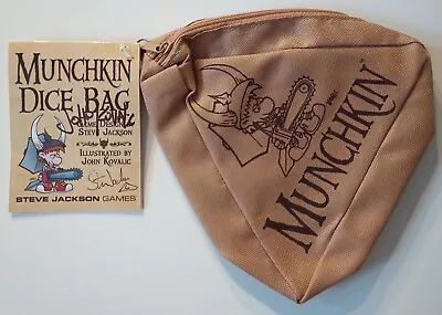 Munchkin Dice Bag Promo Card Curse Blind Chance Bag Of Hoarding Signed Kovalic • $44.99