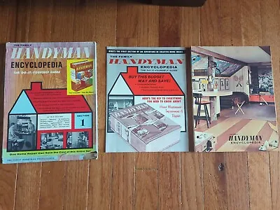Vintage The Family Handyman Encyclopedia Do-It Yourself Section 1 Encyclopedia  • $4.99