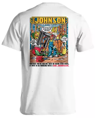 BIG JOHNSON T Shirt FUNNY Funny Dad Gift New Dad Gift • $20.67