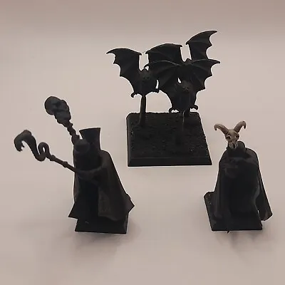 Warhammer Fantasy VAMPIRE COUNTS NECROMANCERS (2) + BAT SWARM (1) GW OOP Rare • $19.99