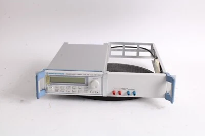 $379.99 • Buy Rohde & Schwarz NGMO1 Precision Power Supply 0-15V 2.5/5A W/ Rack Kit TS-NGMOZ1