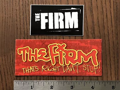 Vintage Firm Skateboard Sticker Lot Of 2 NOS • $4.95