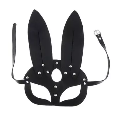 Halloween Leather Rabbit Mask Novelty Animal Mask For Woman  • $13.71