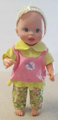 2005 Mattel Fisher Price 12  Scrub A Dub Little Mommy Doll *Vinyl Jointed • $21