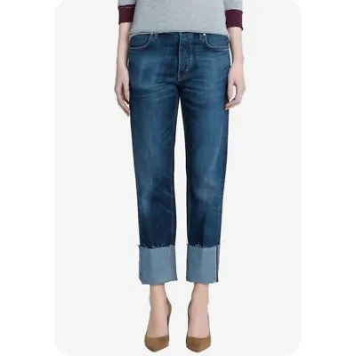 MiH Women's Phoebe Mid Rise Cuffed Jeans - Size 27 • $85