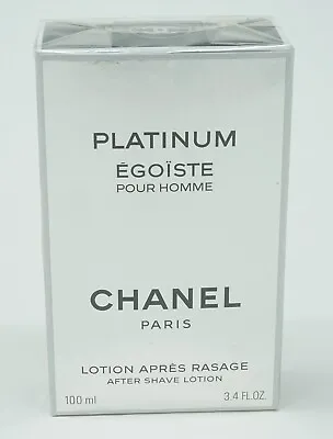 Chanel Platinum Selfish For Men After Shave Lotion 100ml • £128.64