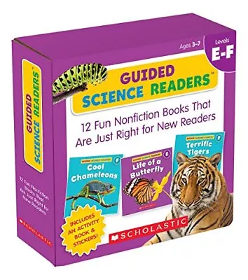 Guided Science Readers Parent Pack: Levels E-F: 12 Fun Nonfiction Books That ... • $18.96