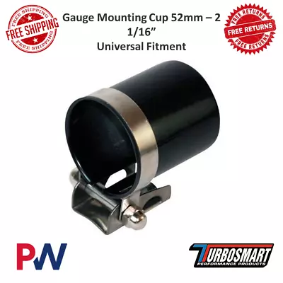 Turbosmart Black Gauge Mounting Cup Diameter - 52mm | 2 1/16  #TS-0101-2024 • $43.20