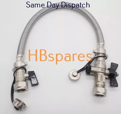 £15.99 • Buy Combi Boiler Heating Part L Compliant Straight Filling Loop Lever Check Valve
