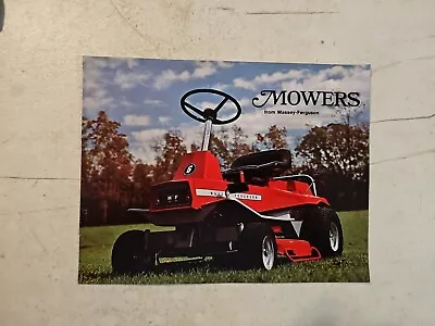 Vintage 1973 Massey Ferguson Mowers Dealer Sales Brochure  • $16.95