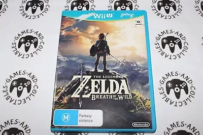 Nintendo Wii U / WiiU | The Legend Of Zelda - Breath Of The Wild | OzShop • $69.99