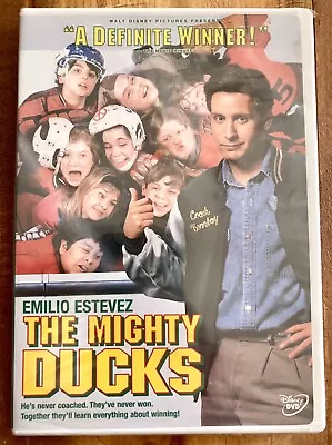 The Mighty Ducks (dvd 1992) Emilio Estevez Kids Hockey Movie Disney Brand New • $7.49