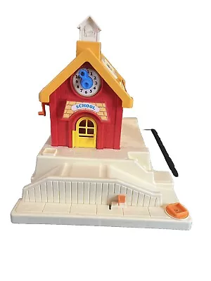 VTG 1988 Version Fisher Price Little People School Playground #2550 House Only • $19.99