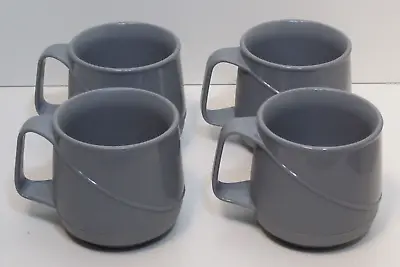 EIGHT Vintage Aladdin Allure Temp-Rite Insulated Coffee Mugs Cups 8oz Gray 8 Pcs • $24.99