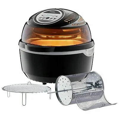 Cooks Professional Air Fryer Rotisserie Digital Halogen Oven 10L Healthy  • £0.99