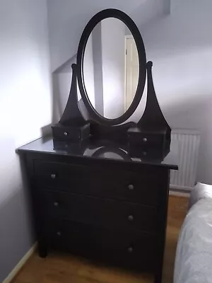 Ikea Hemnes Chest Of Drawers & Vanity Mirror • £50