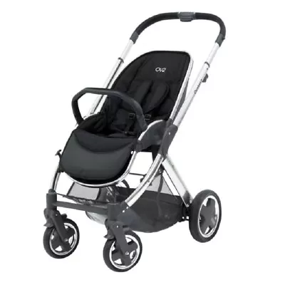 BabyStyle Oyster 2 Pushchair - Mirror Chassis (Black)  • £334.46