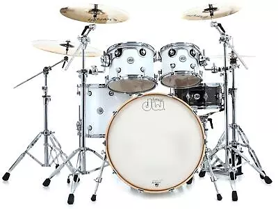 DW DDLG2214WH Design Series 4-piece Shell Pack - Gloss White • $1599