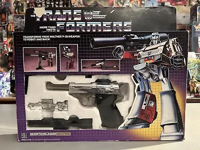 Transformers G1 Megatron 1984 W/ Box & Unused Stickers Hasbro Near Complete • $750