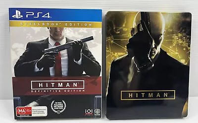 Hitman Definitive Steelbook Edition PS4 - Excellent AUS (Sony PlayStation 4) • $90