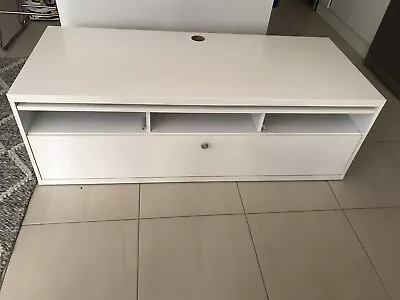 Tv Entertainment Unit With Roll Out Drawers- White Gloss • $80