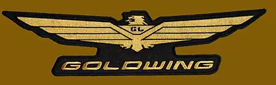 Honda Goldwing Jacket Vest Back Patch [iron On Sew On -14.0 X 3.5 Inch] • $18.99