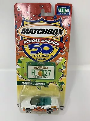 2002 Matchbox Across America 50th Birthday Florida Chevrolet Camaro  • $8.99