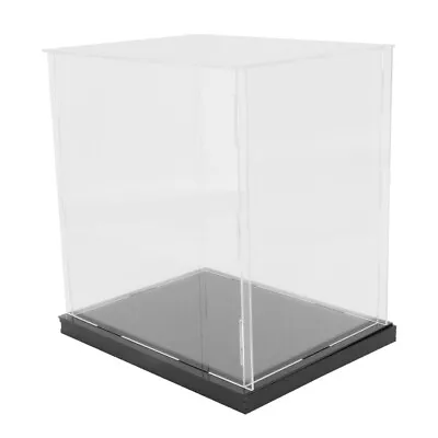  Acrylic Display Box Dust Cover Brackets For Shelves Cabinet • £15.99