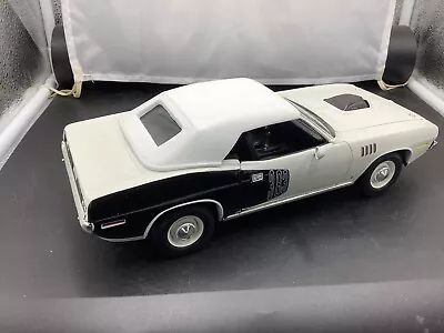 Vintage-ERTL 1971 CUDA #2958ZD 383 WHITEFISH 1:18 DIECAST No Box • $22