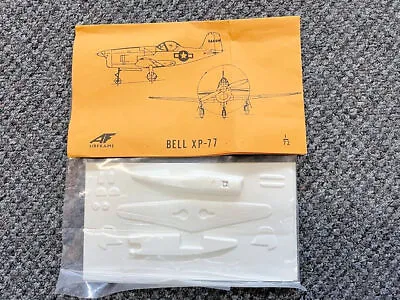 Air Frame 1/72 Bell Xp-77 Vacuform Kit# 15 (1974) Ww2 Usaaf Lightweight Fighter • $5.95