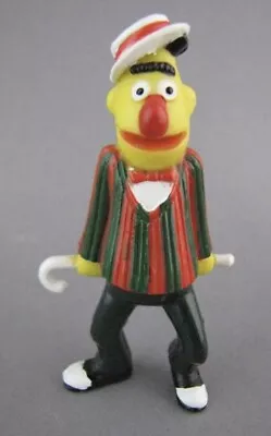 Sesame Street Bert Pvc Figure Top Hat Cane Dance Vaudeville Tara Toy 2 Inch • $9.99