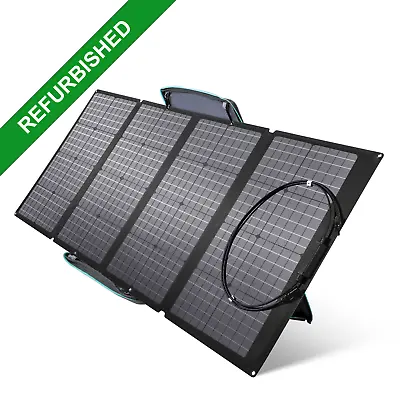 ECOFLOW Refurbished 160W Portable Solar Panel Solar Charger For Power Station • £180.45
