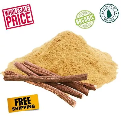 Organic Licorice/Liquorice Root Powder 100% Pure Natural Premium Quality Grade A • £35.95