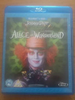 £0.99 • Buy Alice In Wonderland Blu-ray (2010) Mia Wasikowska, Burton (DIR) Cert PG 2 Discs