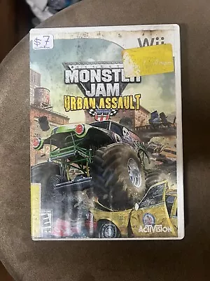 Monster Jam: Urban Assault (Nintendo Wii 2008) • $7