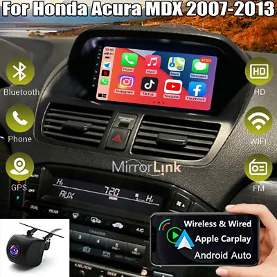 Android 13 Car Stereo Radio GPS Navi Apple Carplay For Honda Acura MDX 2007-2013 • $183.01