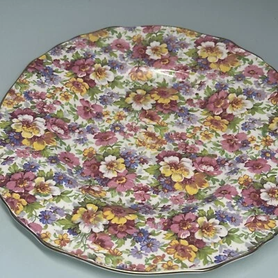 £5 • Buy Vintage James Kent  Du Barry 9” Plate