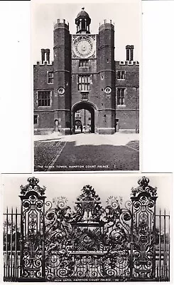 2 X Vintage Postcards - Hampton Court Palace London • £2.99